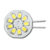 Hollex LED G4 10–30V 1.5W Warm White 9 LEDs Side Pin