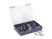 JCS Hi Grip Assorted Hose Clip Box