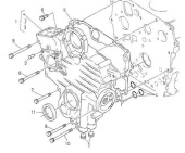 Nanni Diesel 970315047 - GASKET,GEAR CASE NA (A PARTIR DU N°KTC08050772 ) for N2.14/N3.21