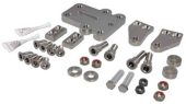 SeaStar HA6806 - Hardware Kit Tournament 2, Triple Engine, Dual Cylinder With Front Mount Plate