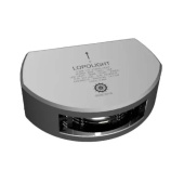 Lopolight 301-006 - Navigation Light 2NM 135° White, Stern, Silver Anodized