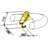 SeaStar Stainless Steel Bracket P55