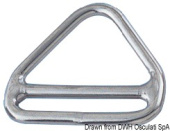 Osculati 39.601.03 - Triangle Ring With Bar 8x50 mm (5 pcs)