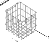 Isotherm SGC00586AA - Metal Basket for BI 41(II) Dual Built-In Fridge/Freezer