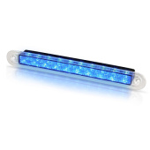 Hella Marine 2XD 959 073-601 - LED Courtesy Recess Strip Lamp (Wide Rim) 12v Blue