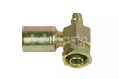 Webasto 6280110FG035A - Crimp Fitting Female 1/2 Inch 90 Degrees Rotalock Block Valve 1 14uns 2B (Previous: 80110FG035)