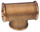 Allpa Brass T-Fitting With Internal Thread, 1-1/2"