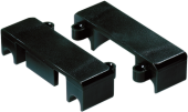 Lewmar 29471042BK - Size 1 HD Beam Track End Cover (Pair)