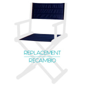 Marine Business Replacement Seat And Back For 63011 Blue Navy