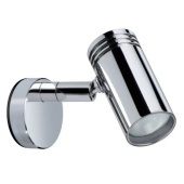 Quick Jacob Small Chrome LED Warm Ligh IP40 10-30V Wall Light