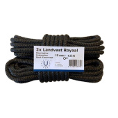 U-Rope Royal Polyester Mooring Line with Spliced Eye, Sold in Pairs