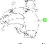 Alamarin Jet 10096 - Tube-Type Reversing Deflector for Jet-230 Water Jets