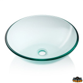 Trem Z0828110 - Transparent Glass Hemispherical Sink