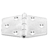 Nuova Rade 43652 - Polyamide Plastic Hinge, Hexagonal White, 95x60mm, 270°