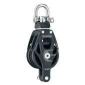 Harken 6239 - 45mm Aluminum Element Double Block Swivel, Becket