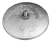 Tecnoseal R3AL - R3 Alum Rudder Anode 3 3/4"