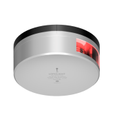 Lopolight 301-009-FB REVERSE - Navigation Light 2NM 112,5° Red, Port, Single, Upside/Down w/FB Base