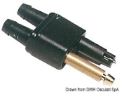 Osculati 52.805.58 - Fuel Male Connector MERCURY/MARINER 2 Hose Adaptor