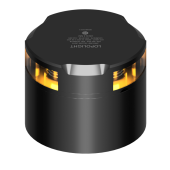 Lopolight 201-023S-B-CD - Navigation Light 2NM 360° Yellow/Strobe, Black W/Conn & Alu-Base CD