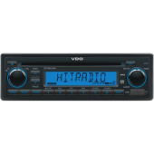 VDO CD726U-BU - 24V Radio-CD RDS USB MP3 WMA Blue Backlight