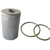 Tecnoseal 21868040 Volvo Penta DPH DPR Exhaust Pipe Anode with 2 O-Rings Ø38 mm