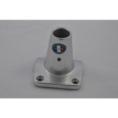 Plastimo 417886 - Stanchion Socket Aluminium For ø25mm Tube