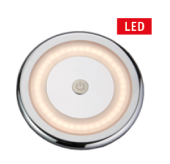 Allpa LED Dome Light, Ø105mm, With Switch, 10-30vdc