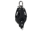 Lewmar 29901665BK - Control Block Single Ratchet With Becket 60 mm