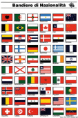 Osculati 35.452.95 - Flag stickers/countries 160x240 cm