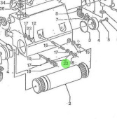 Nanni Diesel 970302537 - Spring Washer for Heat Exchanger