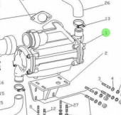 Nanni Diesel 48300379 - Heat Exchanger for T4.155 and 4.380TDI Engines