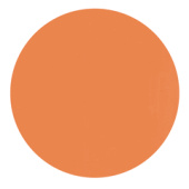 Bainbridge J514OR - Polyester Insignia Adhesive Cloth 142cm Wide Orange