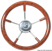 Osculati 45.132.35 - Steering Wheel Root Coated 350 mm