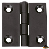 Trem M3502150 - AISI 316 Black PVD Hinge 50x50 mm Straight Model