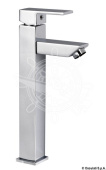 Osculati 17.004.02 - Square Tall Faucet for Toilet Sink (For Projecting Sinks)