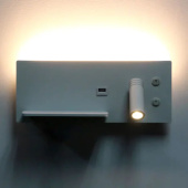 Kindom Opto Electronic Hotel Indoor LED Wall Light With Wireless Charger
