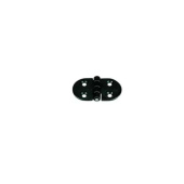 Nuova Rade 43679 - Hinge Polyamide, Round, 70x40x4.5mm, White