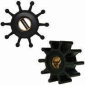 Jabsco 18673-0003 - Nitrile Impeller Ø13mm Slotted Shaft With 10 Blades Ø51mm