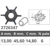 Finnord Honda 4T 8-10HP Impeller