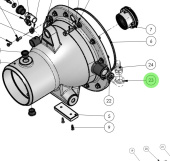 Alamarin Jet 11442 - Elbow Fitting for Jet-340 Water Jets