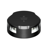 Lopolight 201-030-FB-B - Navigation Light 2NM Stern/360° White, Black W/FB Base