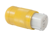 Marinco 6360CRN - Female Connector 50A 125V Yellow