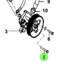 Bukh 11403-08906K - Flange Bolt for S270J Power Steering