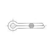 TREM Stainless Steel Split Pins (Cotter Pins) Ø1.5–3 mm, 25–40 mm