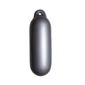 Allpa Fender Drop Model, Ø120mm, L=450mm, Silver (Size 1) (Inflatable With Ball Valve)