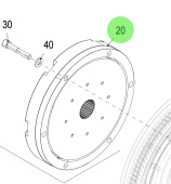 Steyr 2179164-0 - Clutch Coupler 20/40-26T