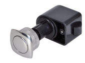 Talamex Push Button Convex Self-Latching Stainless Steel
