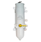 Parker 1000VMAM10 Racor 1000VMAM10 Turbine Fuel Filter/Water Separator, Metal Bowl, 10 Micron