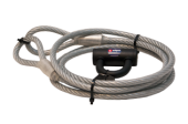Allpa Plasticized Anti-Theft-Cable With Lock - L=3m