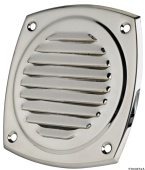 Osculati 53.302.02 - Stainless Steel louvred vent 125x125 mm
